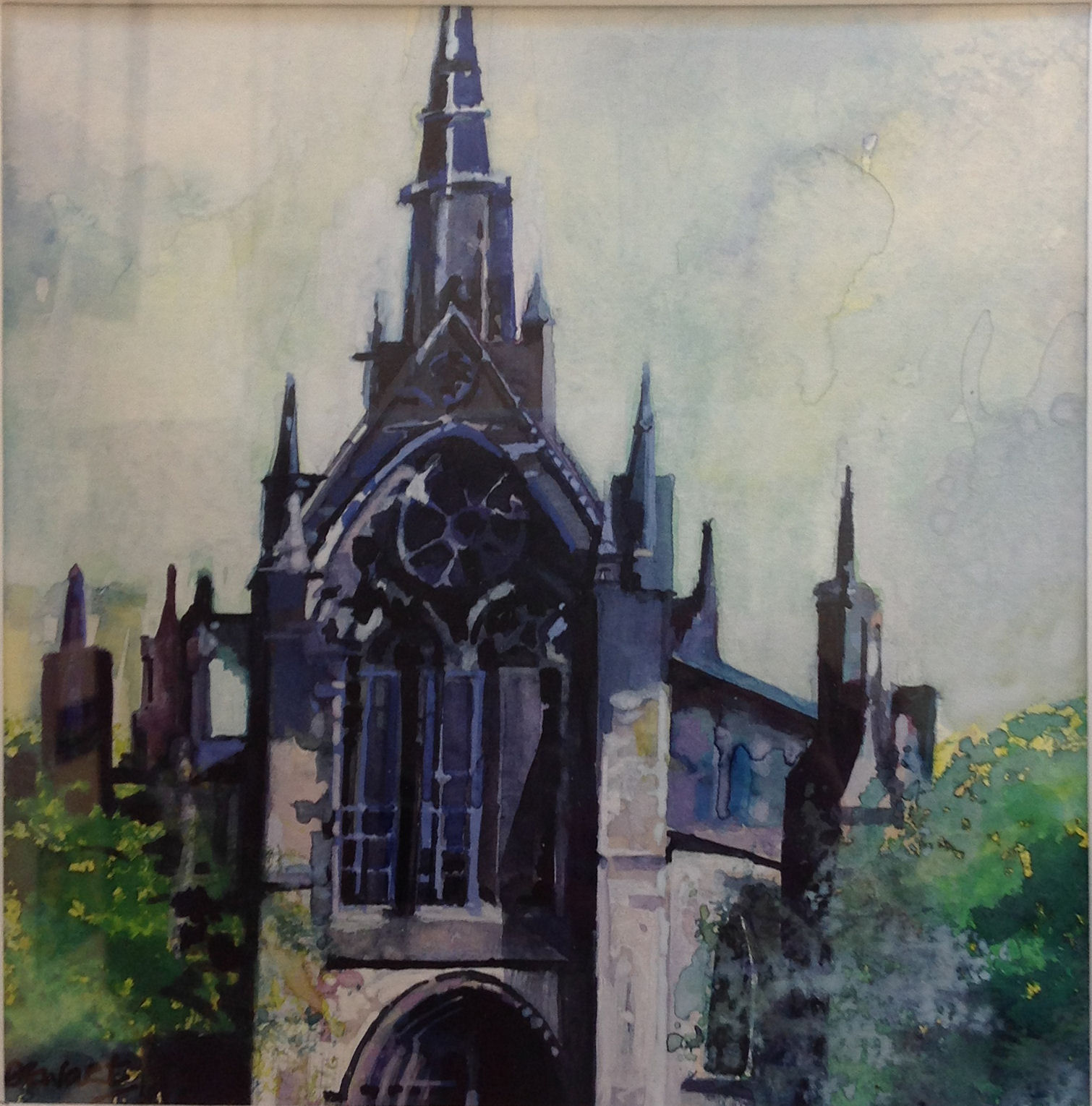 'Glasgow Cathedral' by artist Carol Dewart